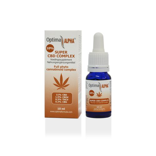 Alpha CBD olie (cannabinoïden complex) 10% 10 ml