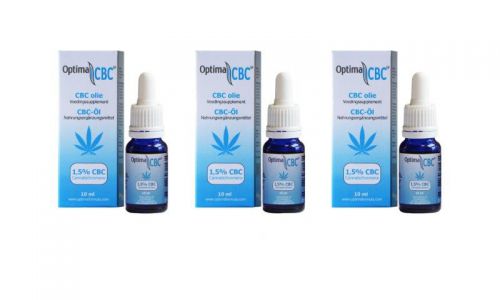 CBC olie (cannabichromene) 1,5% 6 x 10 ml