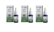 CBD olie (cannabidiol) 10% 3 x 10 ml