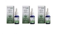 CBD olie (cannabidiol) 20% 3 x 10 ml