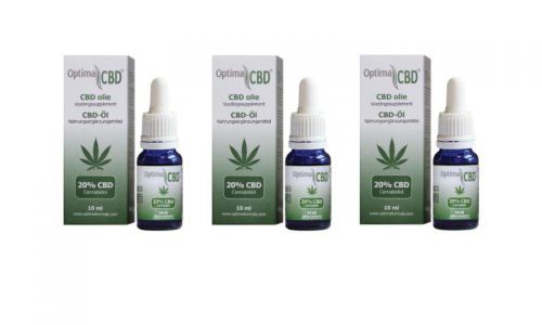 CBD olie (cannabidiol) 20% 6 x 10 ml