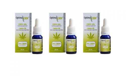 CBDV olie (cannabidivarin) 4% 12 x 10 ml